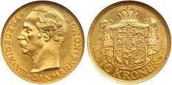 Guld 10-Krone fra 1909