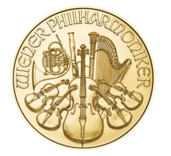 Østrigs ikoniske Filharmoniker i guld!