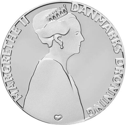 500-krone for Dronningens 50-års regeringsjubilæum fra 2022