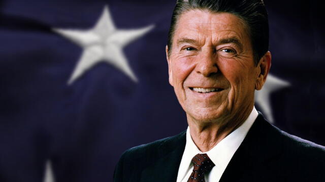 Den officielle erindringsmønt for Ronald Reagan