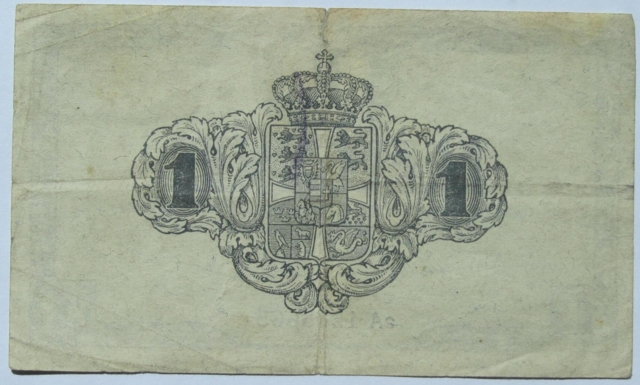 Få den eneste 1-kroneseddel i Danmarkshistorien!