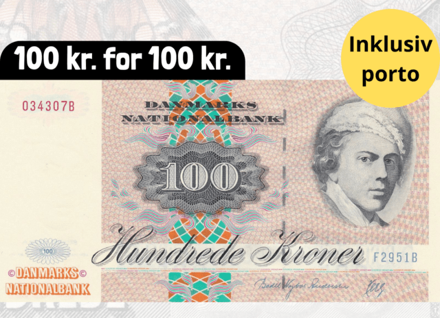 Få 100-kronesedlen med Jens Juel!