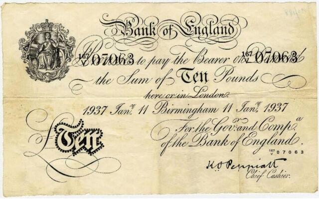 Få en 10-pund seddel fra den tyske Operation Bernhard!