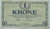 Få den eneste 1-kroneseddel i Danmarkshistorien!