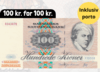 Få 100-kronesedlen med Jens Juel!