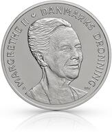 500-Kroner for Dronning Margrethes 75-års fødselsdag