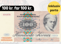 Få 100-kronesedlen med Jens Juel!