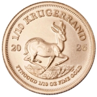 Få den nyeste Krügerrand fra 2026!